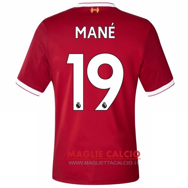 nuova maglietta liverpool 2017-2018 mane 19 prima